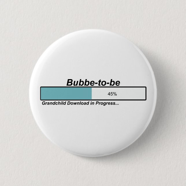 Badge Rond 5 Cm Téléchargement Bubbe à être (Devant)