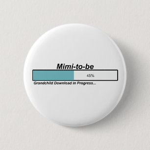 Badge Rond 5 Cm Téléchargement de Mimi pour être