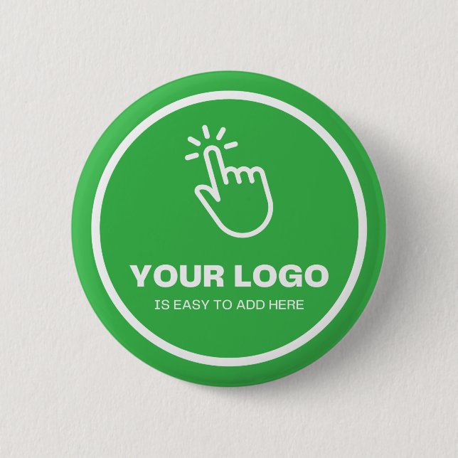 Badge Rond 5 Cm Téléchargez facilement votre logo Personnalisé Fai (Devant)