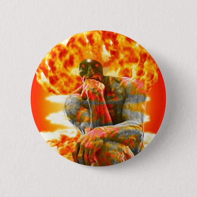 Badge Rond 5 Cm Tempête atomique (Devant)