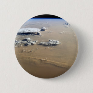 Badge Rond 5 Cm Tempête De Poussière À Travers Les Mers De Sable D