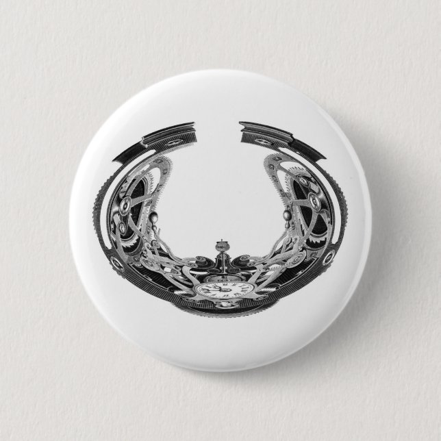 Badge Rond 5 Cm Temps absolu (Devant)