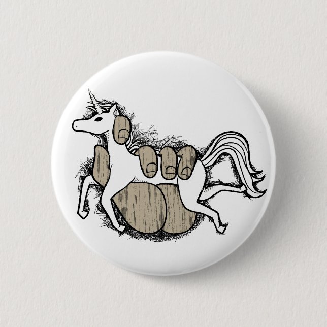 Badge Rond 5 Cm Tenez fortement sur votre rêve (Devant)