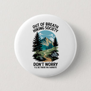 Badge Rond 5 Cm Tennessee Merchant Out Of Breath Hiking Society Fa