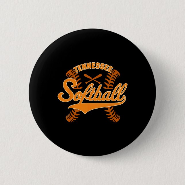 Badge Rond 5 Cm Tennessee Softll  (Devant)