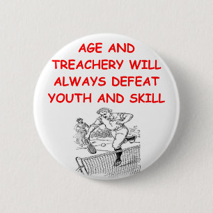Badge Rond 5 Cm tennis