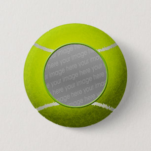 Badge Rond 5 Cm Tennis ball photo