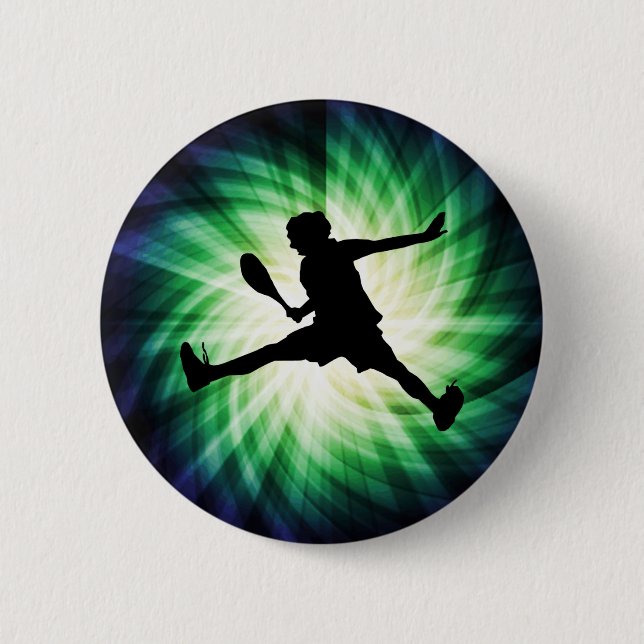 Badge Rond 5 Cm Tennis cool (Devant)