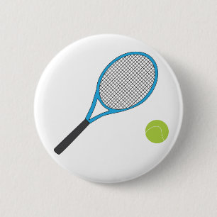 Badge Rond 5 Cm Tennis de pelouse
