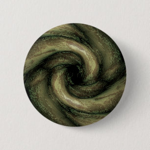Badge Rond 5 Cm tentacules de monstre vert