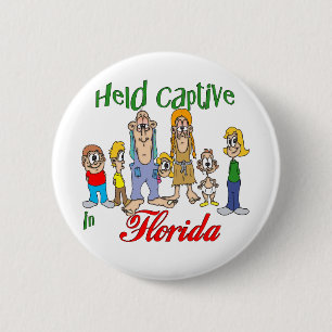 Badge Rond 5 Cm Tenu captif en Floride