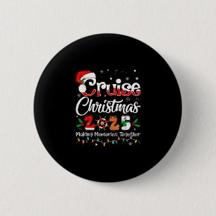 Badge Rond 5 Cm Tenue assortie Noël 2025 Famille Équipe Xmas S