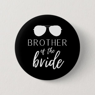 Badge Rond 5 Cm Tenue De Mariage cool Pour Frère De La Mariée Litt