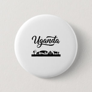 Badge Rond 5 Cm Tenues de voyage de vacances à la ligne d'horizon 