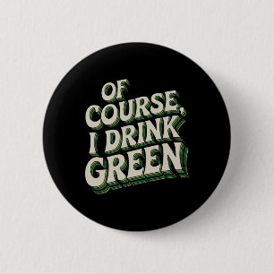 Badge Rond 5 Cm Tenues vertes sur le thème irlandais idée de la Sa