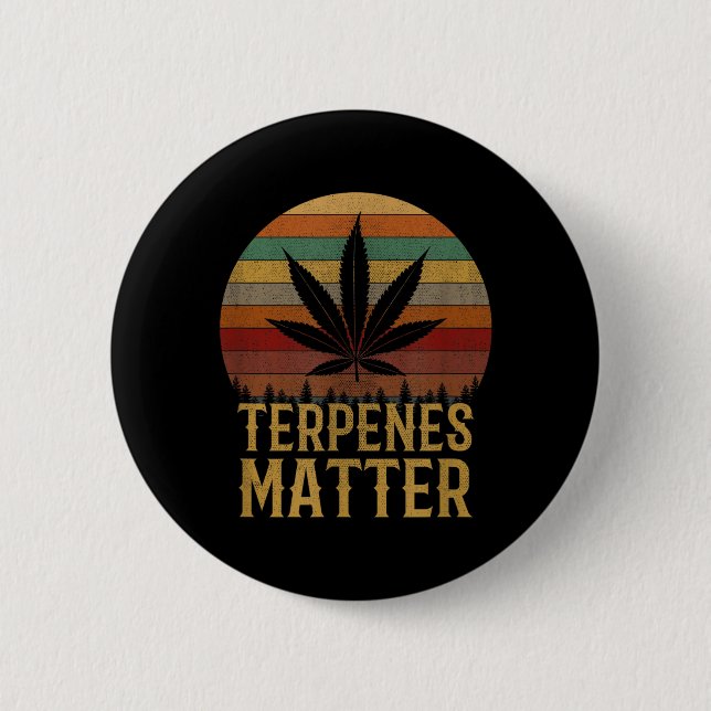 Badge Rond 5 Cm Terpènes (Devant)