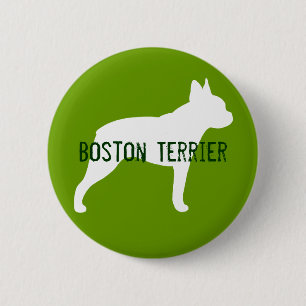 Badge Rond 5 Cm Terrier de Boston
