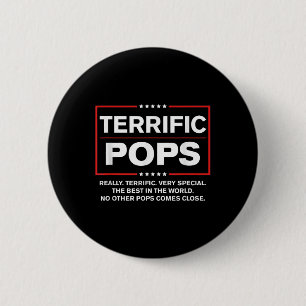 Badge Rond 5 Cm Terrific Pops - Drôle Donald Trump 2020 Supporter