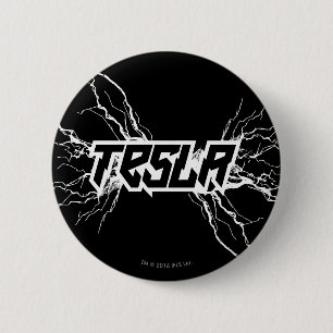 Badge Rond 5 Cm Tesla