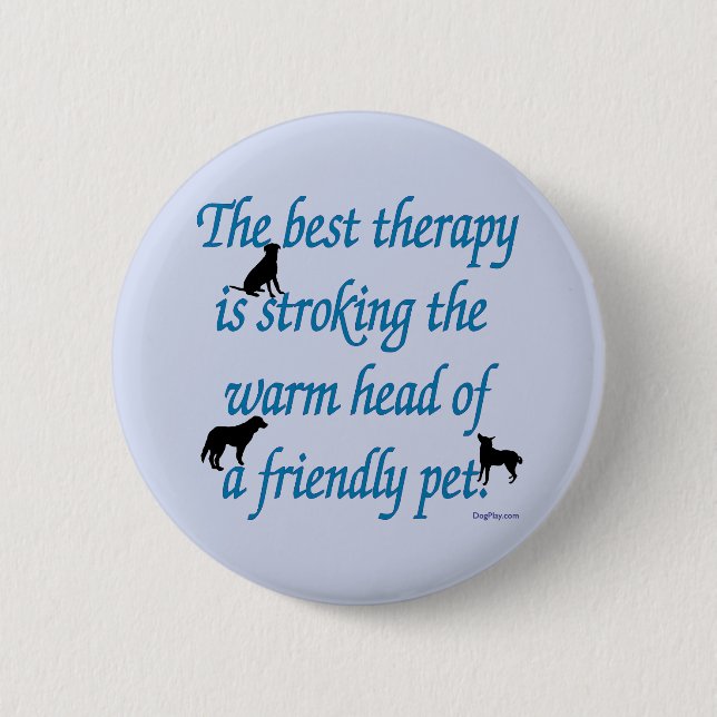 Badge Rond 5 Cm Tête chaude (Devant)