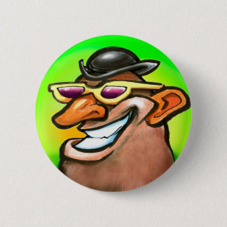 Badge Rond 5 Cm Tête de Tater