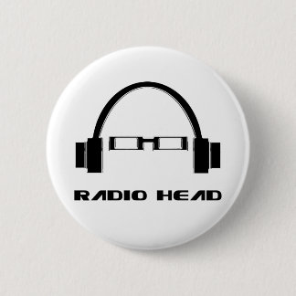 Badge Rond 5 Cm Tête par radio