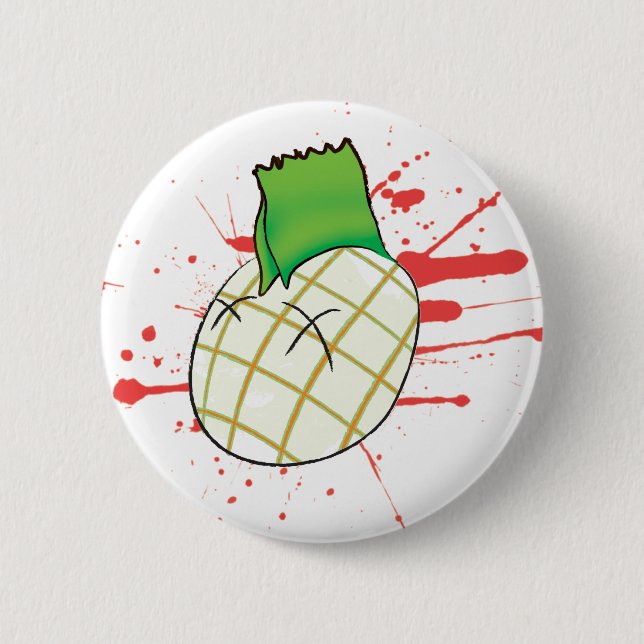 Badge Rond 5 Cm tête punk (Devant)