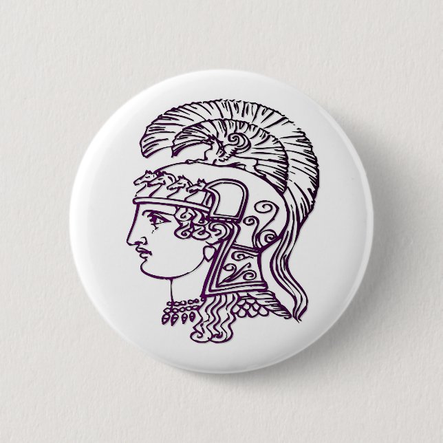 Badge Rond 5 Cm Têtes romaines (Devant)