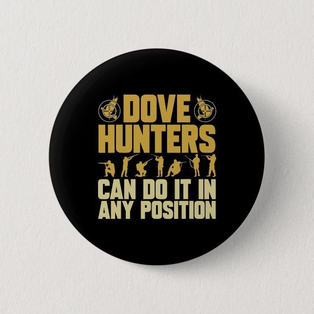 Badge Rond 5 Cm Texas Dove Hunter Dove Hunter (Devant)