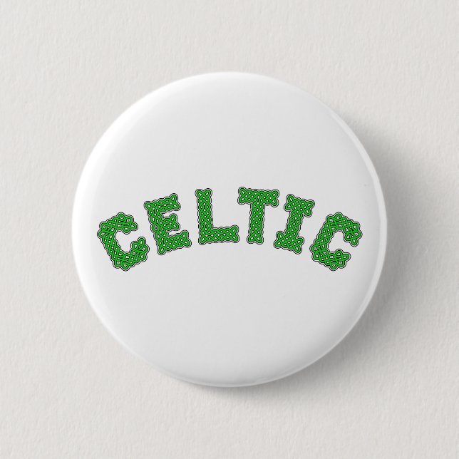 Badge Rond 5 Cm Texte celtique (Devant)