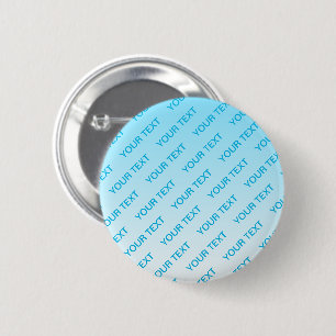 Badge Rond 5 Cm Texte extensible personnalisable Blanc et noir mod