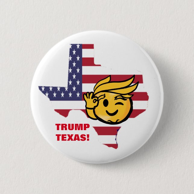 BADGE ROND 5 CM TEXTES TRUMP (Devant)