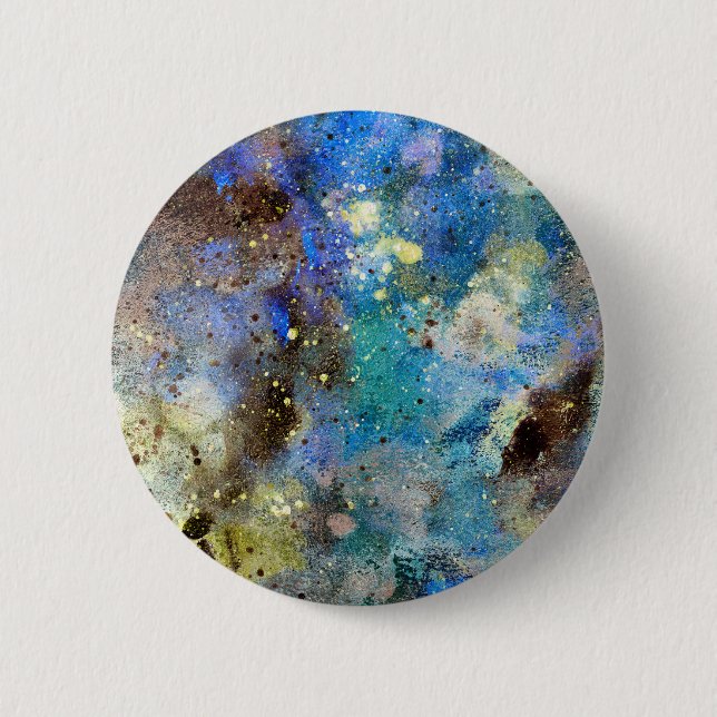 Badge Rond 5 Cm Texture dessinée à la main par LenaTerzi (Devant)