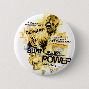 Badge Rond 5 Cm Thaal Sinestro 10