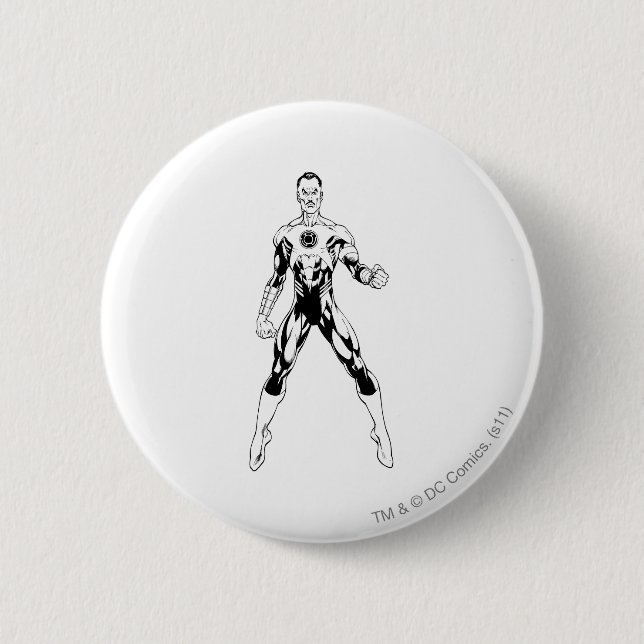 Badge Rond 5 Cm Thaal Sinestro 6 (Devant)
