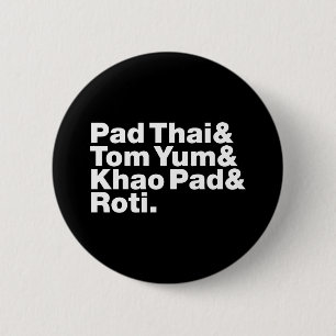 Badge Rond 5 Cm Thai Street Food