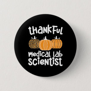 Badge Rond 5 Cm Thankful Medical Lab