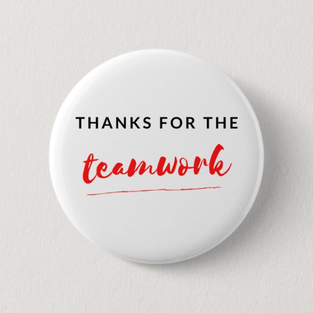 Badge Rond 5 Cm Thanks (Devant)