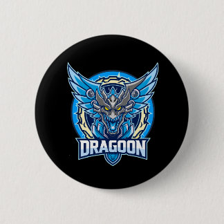 Badge Rond 5 Cm The Azure Dragoon - 2000's Storm Heritage Edition