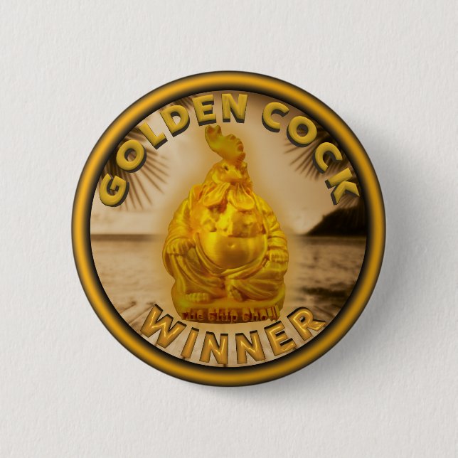 BADGE ROND 5 CM THE GOLDEN BAGAAAK (Devant)