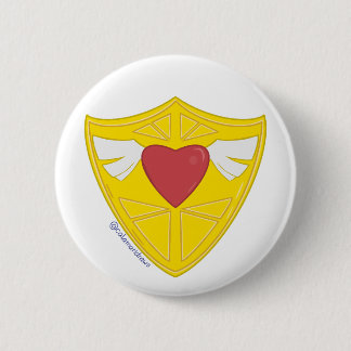 Badge Rond 5 Cm The Heart Shield