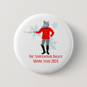 Badge Rond 5 Cm The Nutcracker - Mouse Team 2024
