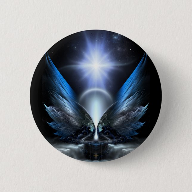 Badge Rond 5 Cm The Wings Of Anthropolis (Devant)