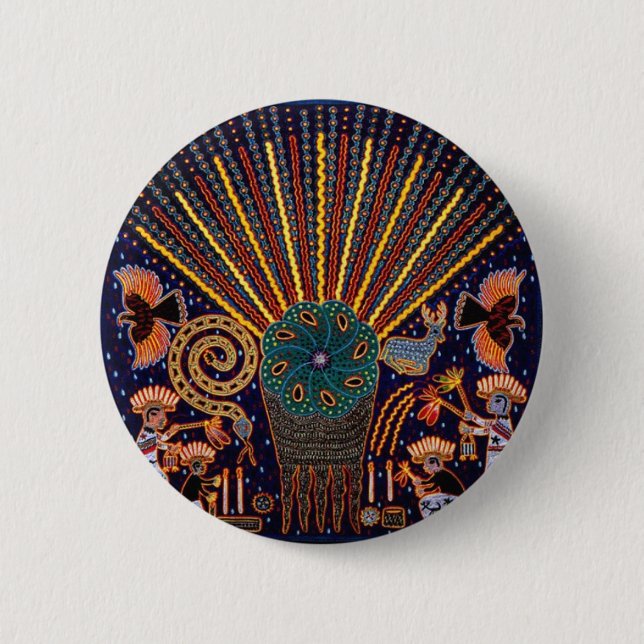 Badge Rond 5 Cm thePeyoteExperience (Devant)