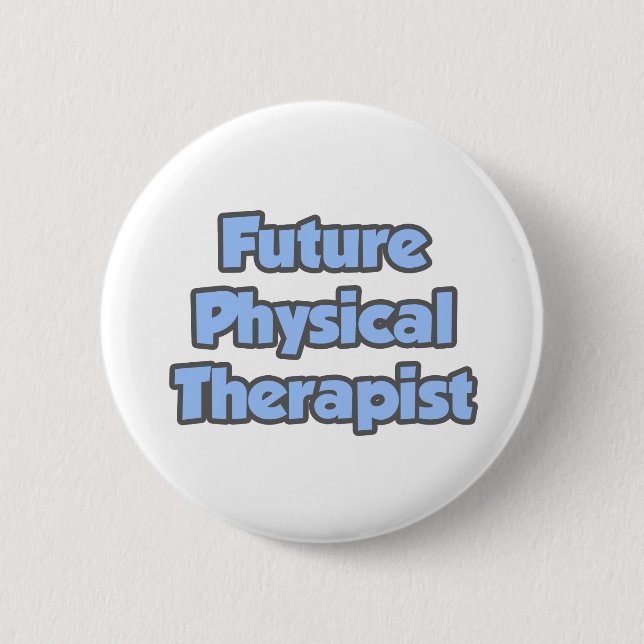 Badge Rond 5 Cm Thérapeutique physique future (Devant)