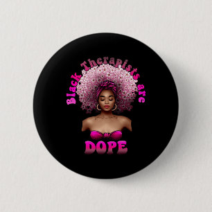 Badge Rond 5 Cm Thérapeutique Travailleur de sensibilisation à la