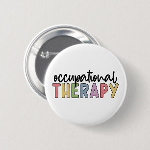 Badge Rond 5 Cm Thérapie professionnelle OT Cadeaux de fin d'étude