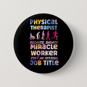 Badge Rond 5 Cm Thérapies physiques