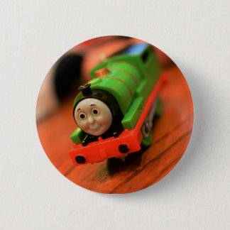 Badge Rond 5 Cm Thomas le bouton de train