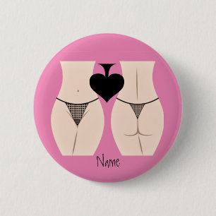 Badge Rond 5 Cm Thong Panty Spade Thunder_Cove